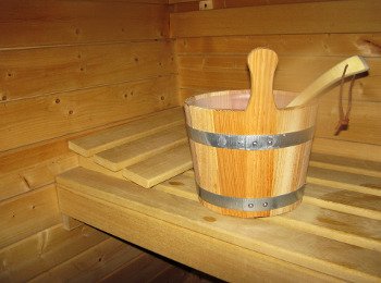 Sauna z drewna