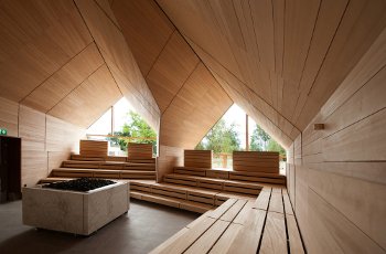 Sauna fińska na zewnątrz