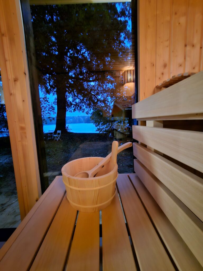 cebrzyk w saunie