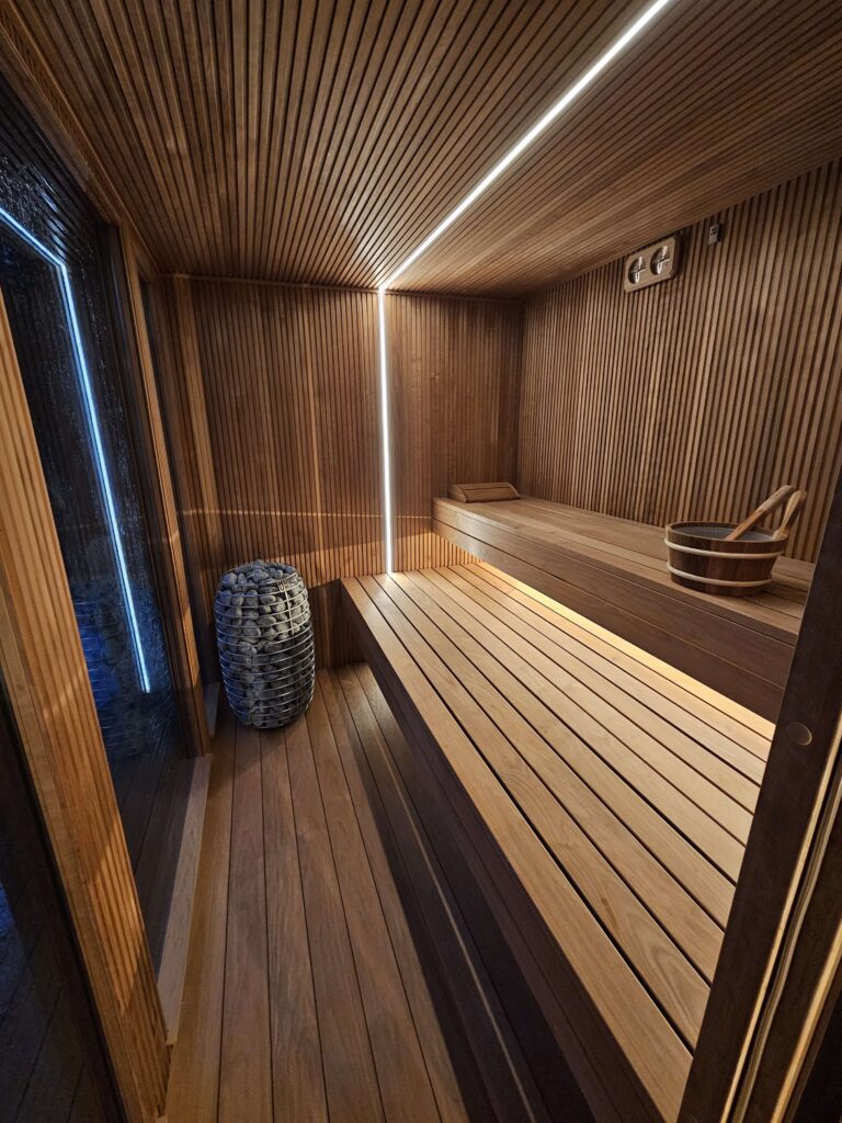 piec Huum w saunie